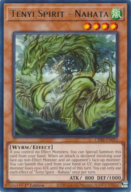 Tenyi Spirit - Nahata - CRBR-EN053 - Rare - 1st Edition